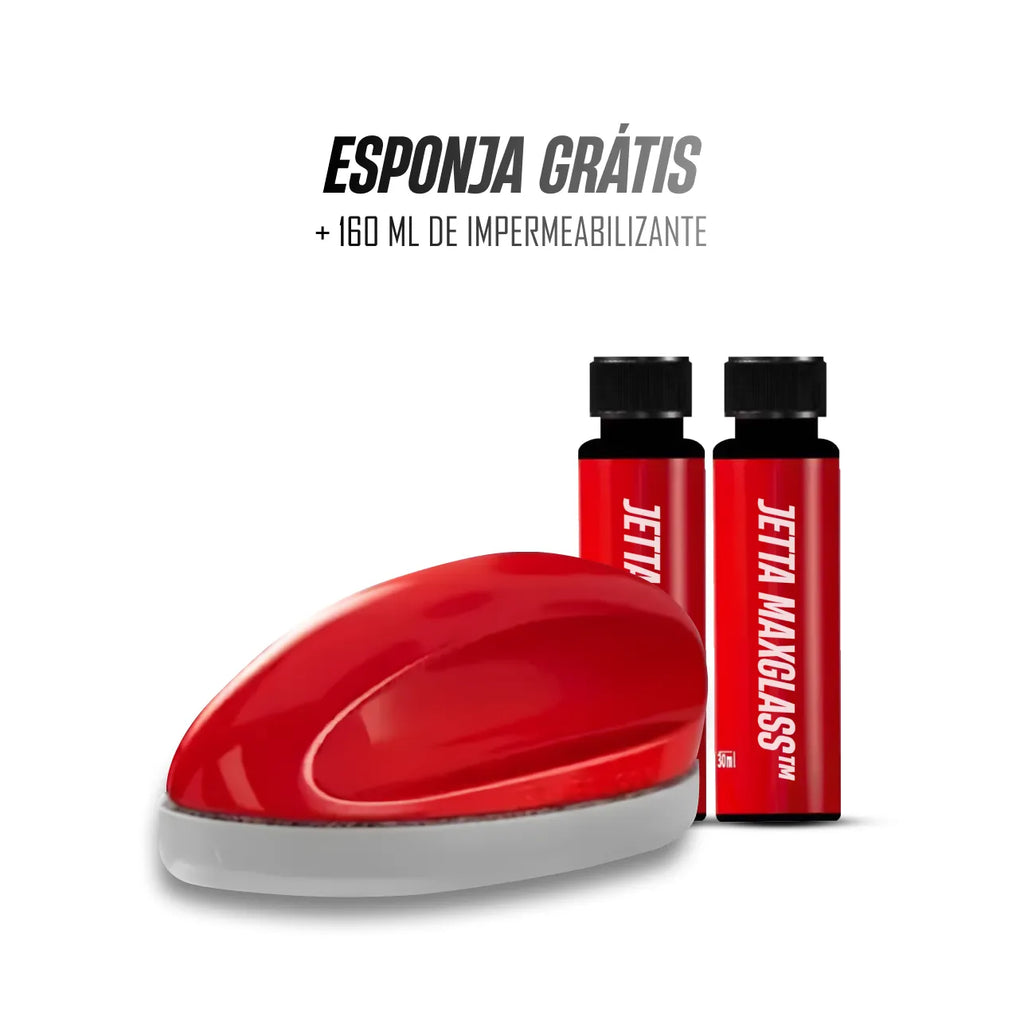 Jetta MaxGlass™ - Impermeabilizante de Vidros Automotivo (RESULTADO IMEDIATO)