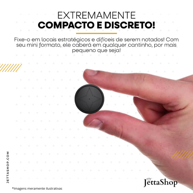 Mini Rastreador GPS - TrackJetta™ [ESPECIAL PRÉ BLACK FRIDAY]