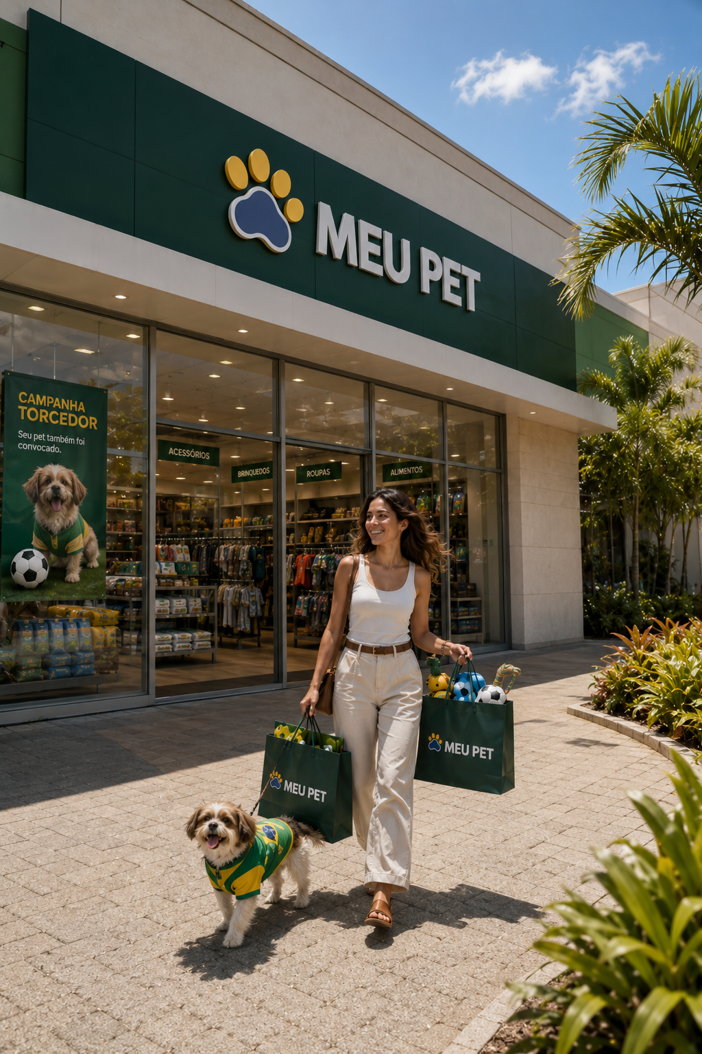 Kit Passeio Pet Torcedor