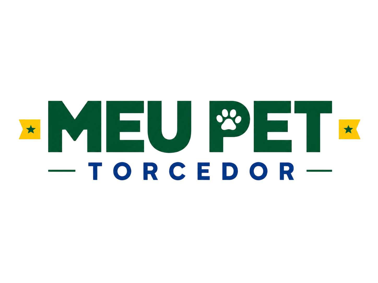 Bandana Pet Torcedor Brasil