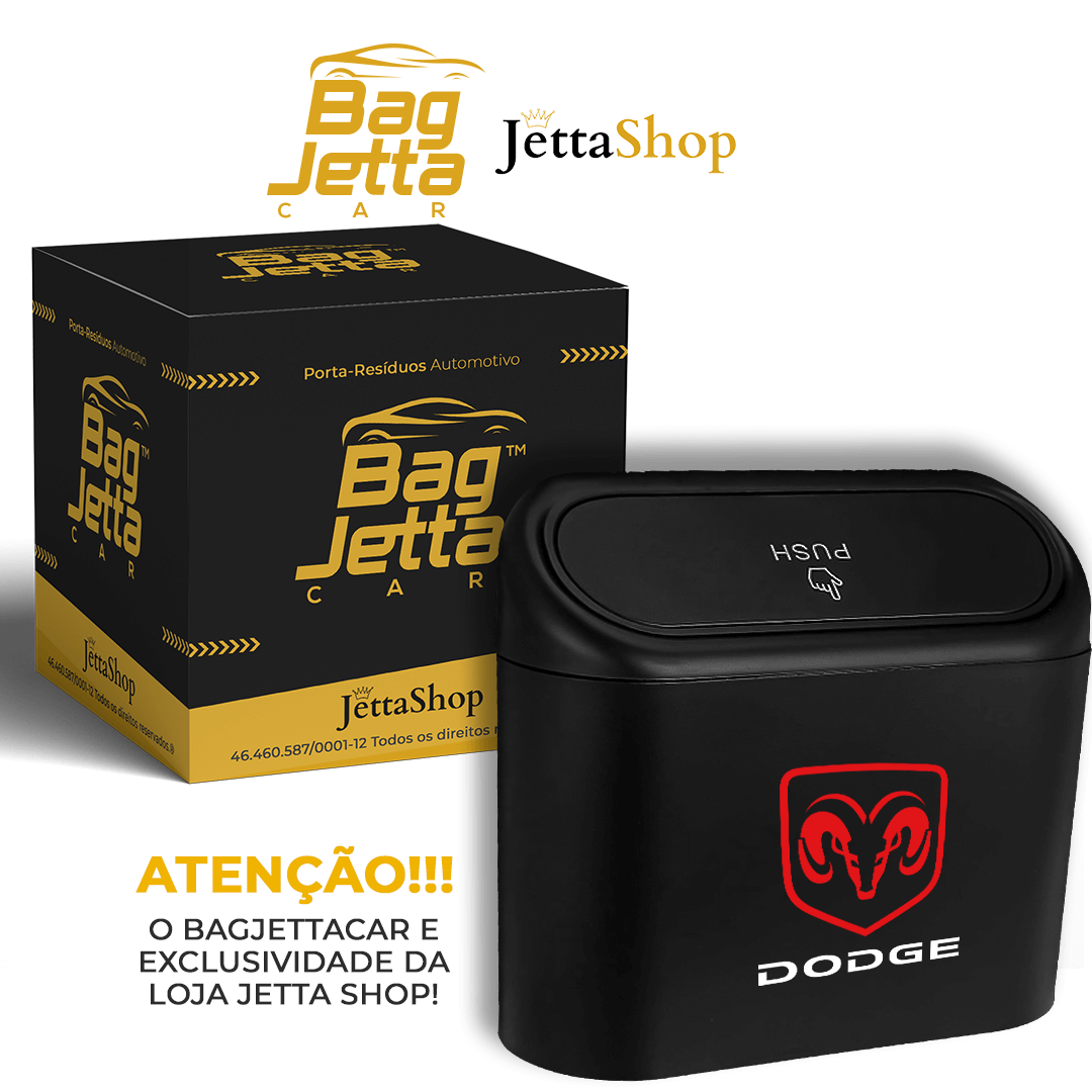 (PAGUE 1 LEVE 2) - Porta-Resíduos Automotivo - BagJettaCar™ [ESPECIAL PRÉ BLACK FRIDAY]