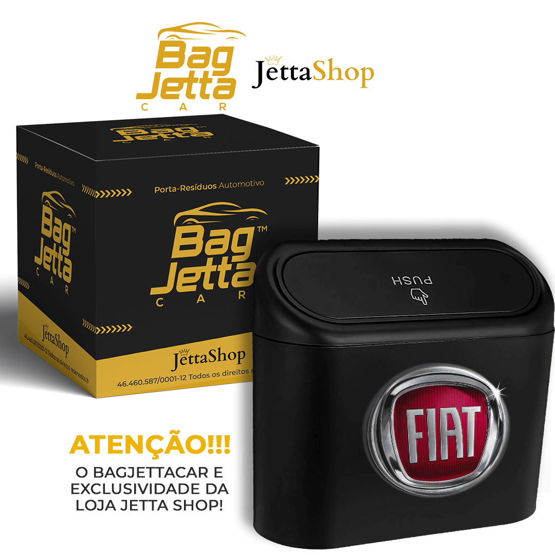 (PAGUE 1 LEVE 2) - Porta-Resíduos Automotivo - BagJettaCar™ [ESPECIAL PRÉ BLACK FRIDAY]