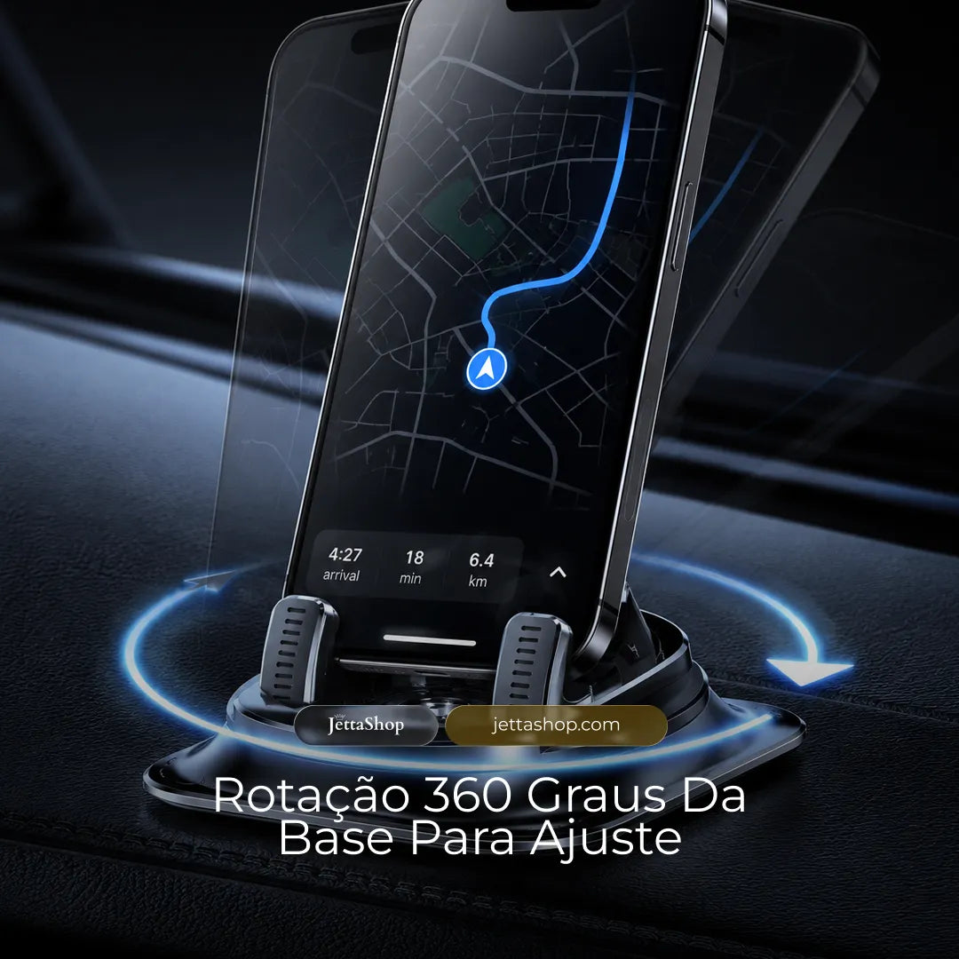 Jetta MechHolder™ - Suporte de Painel com Trava Automática e Rotação 360° [LANÇAMENTO 2026]