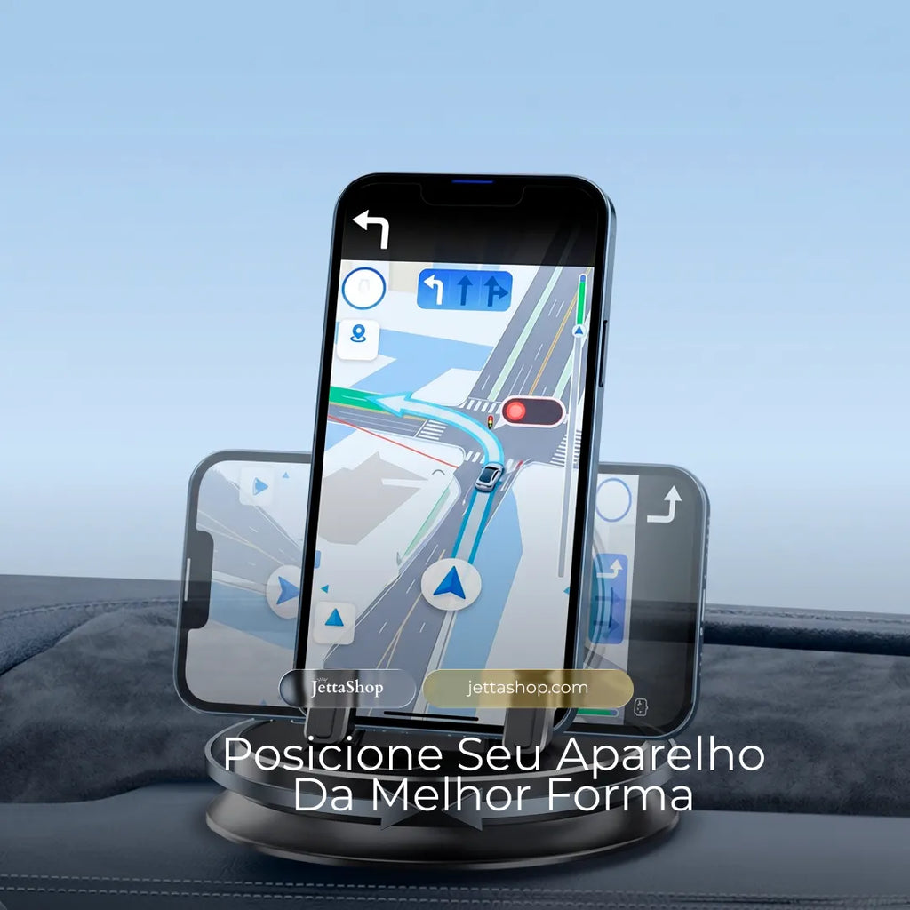 Jetta TouchFix™ - Suporte de Celular com Sensor Touch e Tripla Fixação para Carros [PROMOÇÃO LIMITADA]