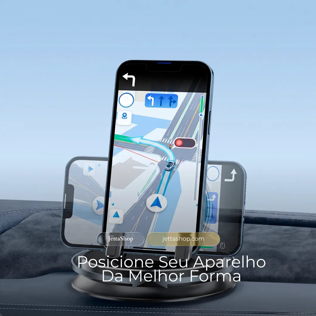 Jetta TouchFix™ - Suporte de Celular com Sensor Touch e Tripla Fixação para Carros [PROMOÇÃO LIMITADA]