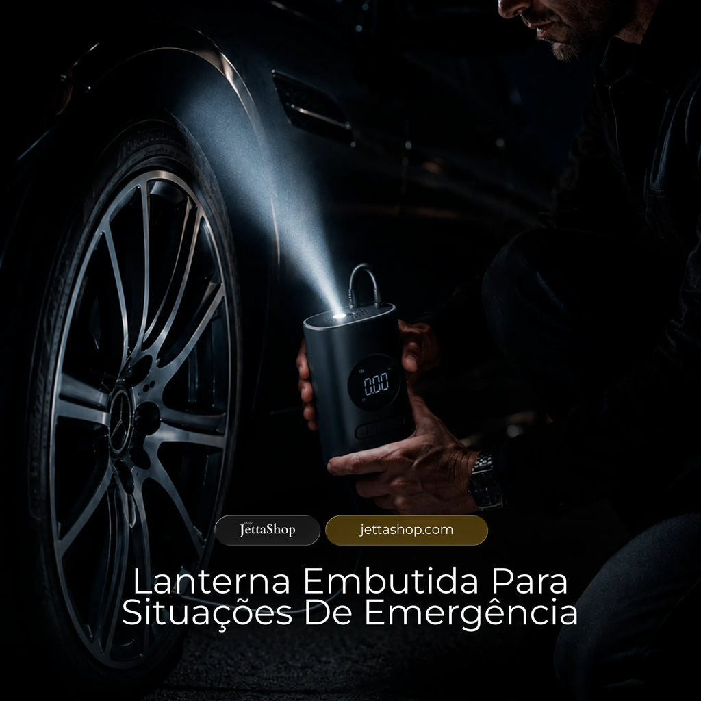 Bomba Elétrica de Encher Pneu Automotiva - Jetta Blast™ [LANÇAMENTO 2026]