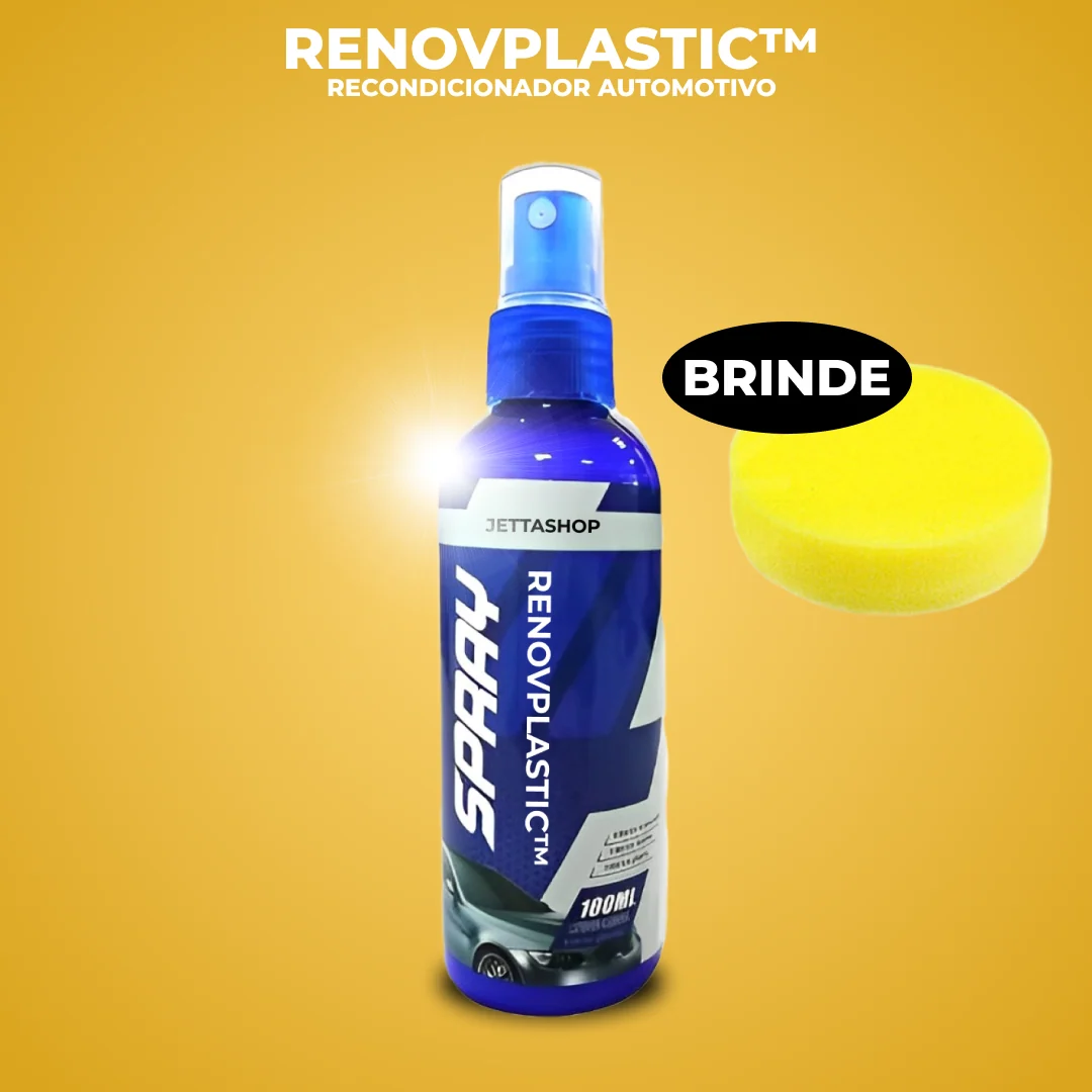 JettaRenovPlastic™ - Renovador de Plástico Automotivo (Pague 1 Leve 3)