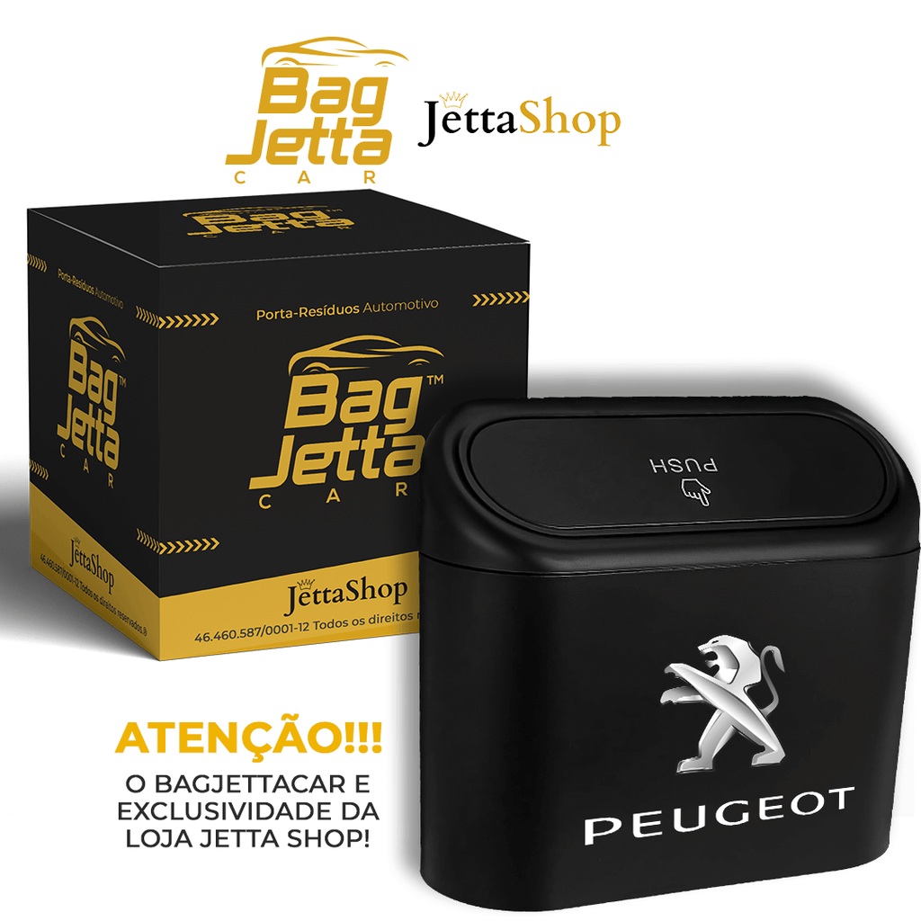 (PAGUE 1 LEVE 2) - Porta-Resíduos Automotivo - BagJettaCar™ [ESPECIAL PRÉ BLACK FRIDAY]