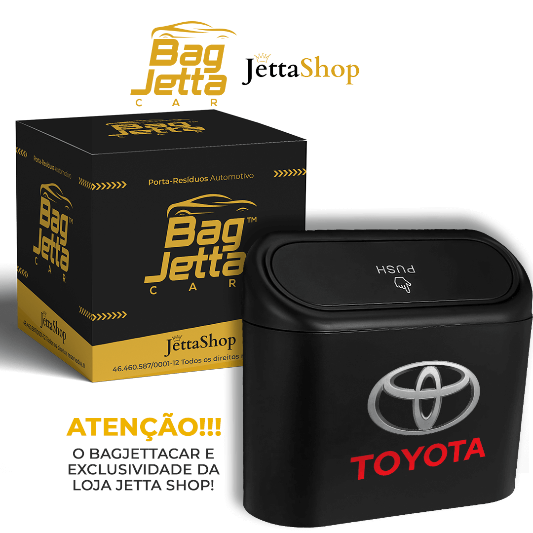 (PAGUE 1 LEVE 2) - Porta-Resíduos Automotivo - BagJettaCar™ [ESPECIAL PRÉ BLACK FRIDAY]