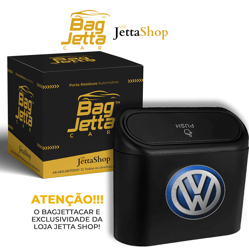 (PAGUE 1 LEVE 2) - Porta-Resíduos Automotivo - BagJettaCar™ [ESPECIAL PRÉ BLACK FRIDAY]