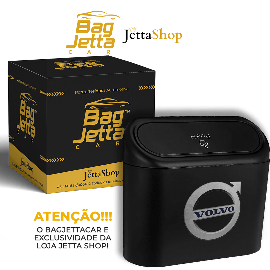 (PAGUE 1 LEVE 2) - Porta-Resíduos Automotivo - BagJettaCar™ [ESPECIAL PRÉ BLACK FRIDAY]