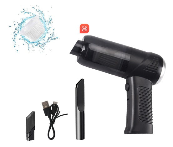 Aspirador Portátil MaxJetta™️ + 4 ACESSÓRIOS EXCLUSIVOS - {BRINDE EXCLUSIVO + FRETE GRÁTIS ATÉ 23:59}