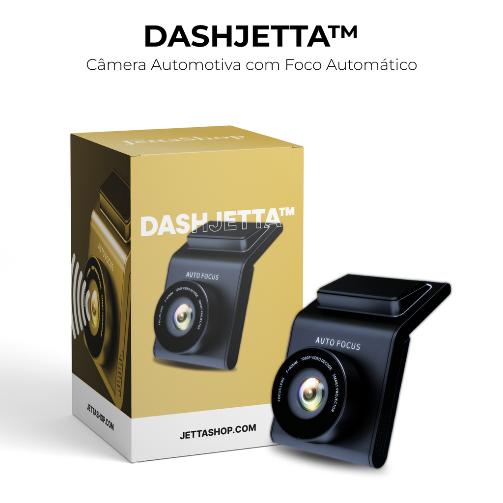 Câmera Automotiva com Foco Automático - DashJetta™ [PROMOÇÃO LIMITADA ATÉ HOJE 23:59]