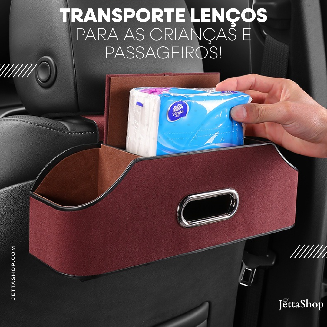 Suspenser BagJetta 2.0™ - Organizador e Suporte de Bolsas e Sacolas para Carro [ÚLTIMAS UNIDADES]