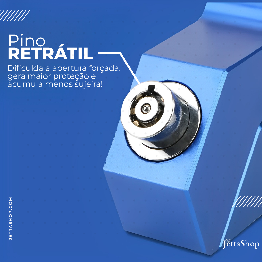 Trava Anti-Roubo para Motos em Aço de Titânio - Jetta BrakeLock™ [PROMOÇÃO RELÂMPAGO]
