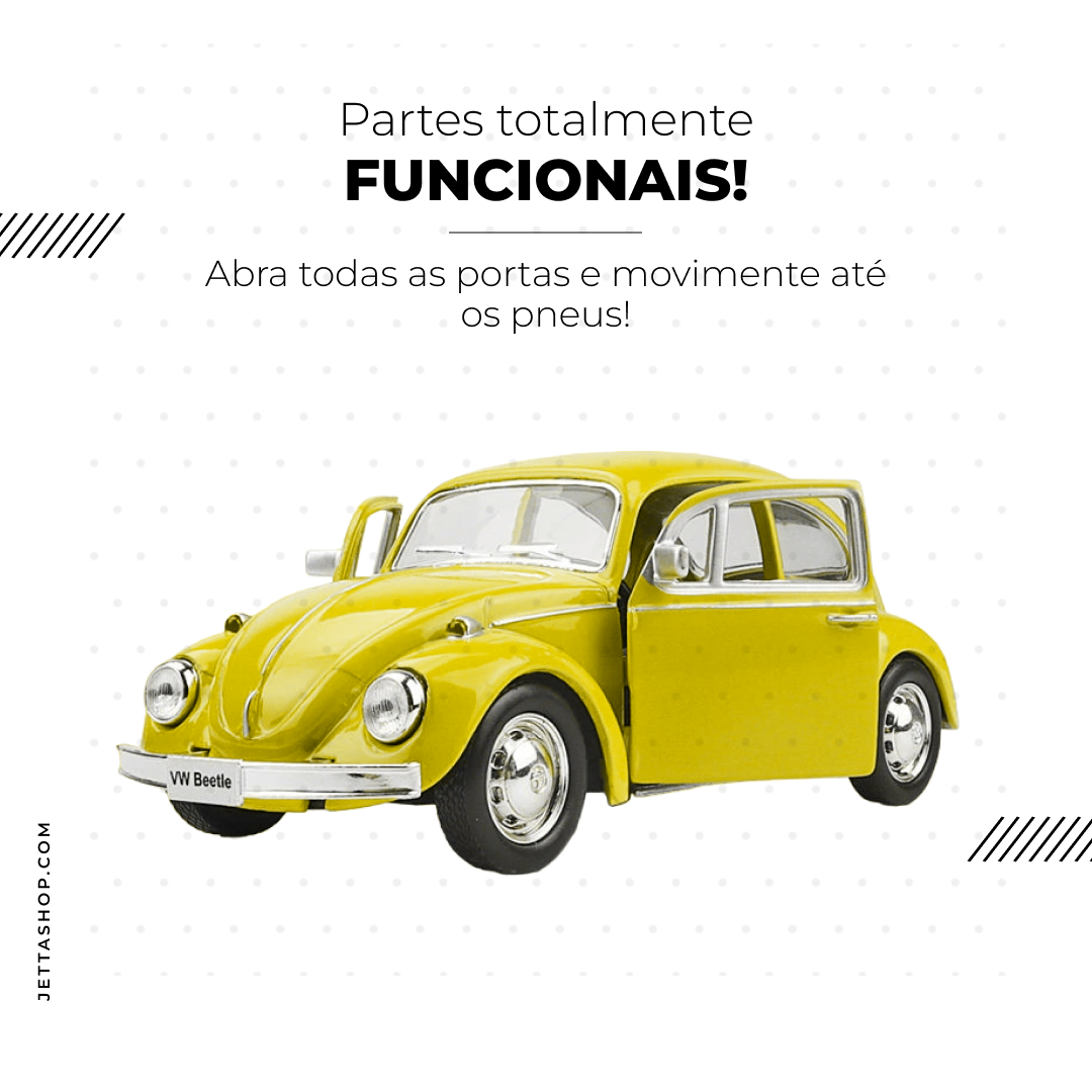 JettaMini's™ -- Miniatura Volkswagen Fusca 1:36