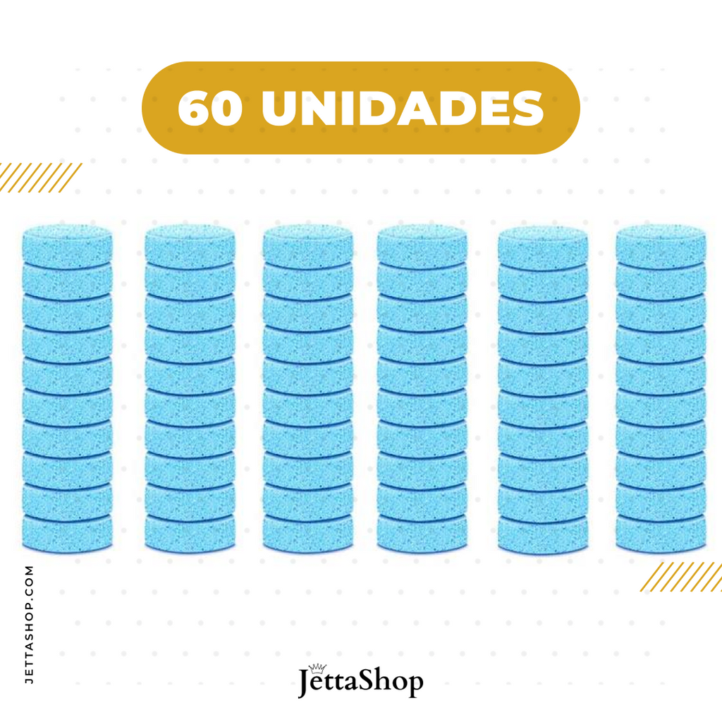 Pastilhas para Limpeza do Parabrisa - Jetta PastClean™ [PROMOÇÃO IMPERDÍVEL]