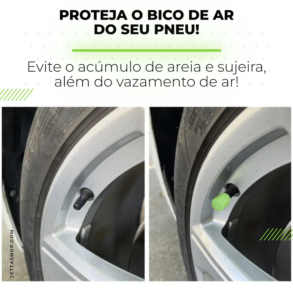 Tampa Fluorescente para Bico de Pneus - JettaLuminous™ [ESTOQUE LIMITADO]