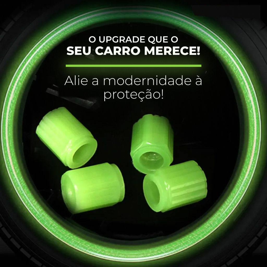 Tampa Fluorescente para Bico de Pneus - JettaLuminous™ [ESPECIAL BLACK FRIDAY]