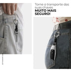 [PAGUE 1 LEVE 2] Chaveiro Feito em Couro para Carros - KeyJetta™