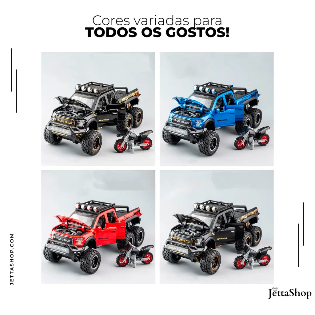 JettaMini's™ - Miniatura Ford F150 Big Wheel 1:28