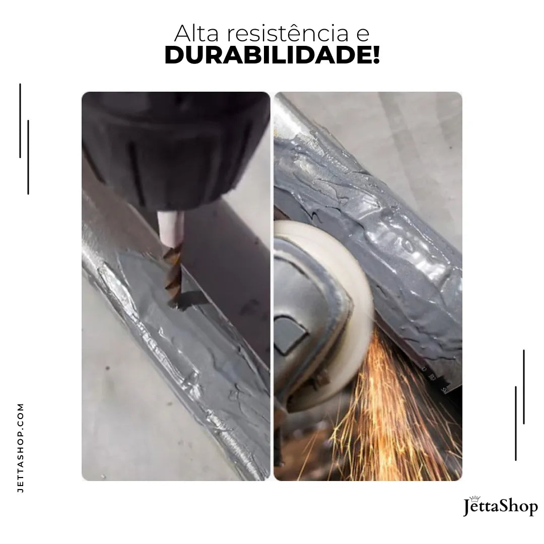 {COMPRE 1 LEVE 2} Super Cola Reparadora de Metais e Peças Automotivas - Jetta DureMax™