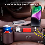 Jetta PremiumPastCar 2.0™ - Pasta Organizadora Universal para Carros [PERSONALIZADA COM A MARCA DO SEU CARRO]