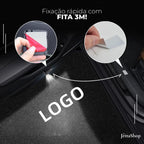 [PAGUE 1 LEVE 2] Projetor de Porta Personalizado com Sensor Automático - Jetta LedDoor™
