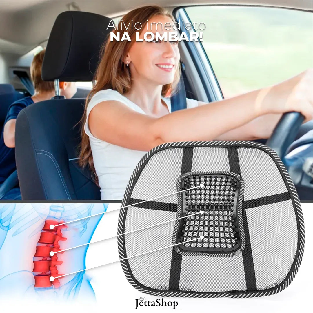 Encosto Ortopédico Veicular Universal - JettaLombCar™️ [PROMOÇÃO LIMITADA]