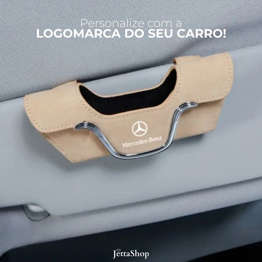 Porta Óculos Automotivo com Aba Magnética - Jetta MagLux™ [PROMOÇÃO LIMITADA]