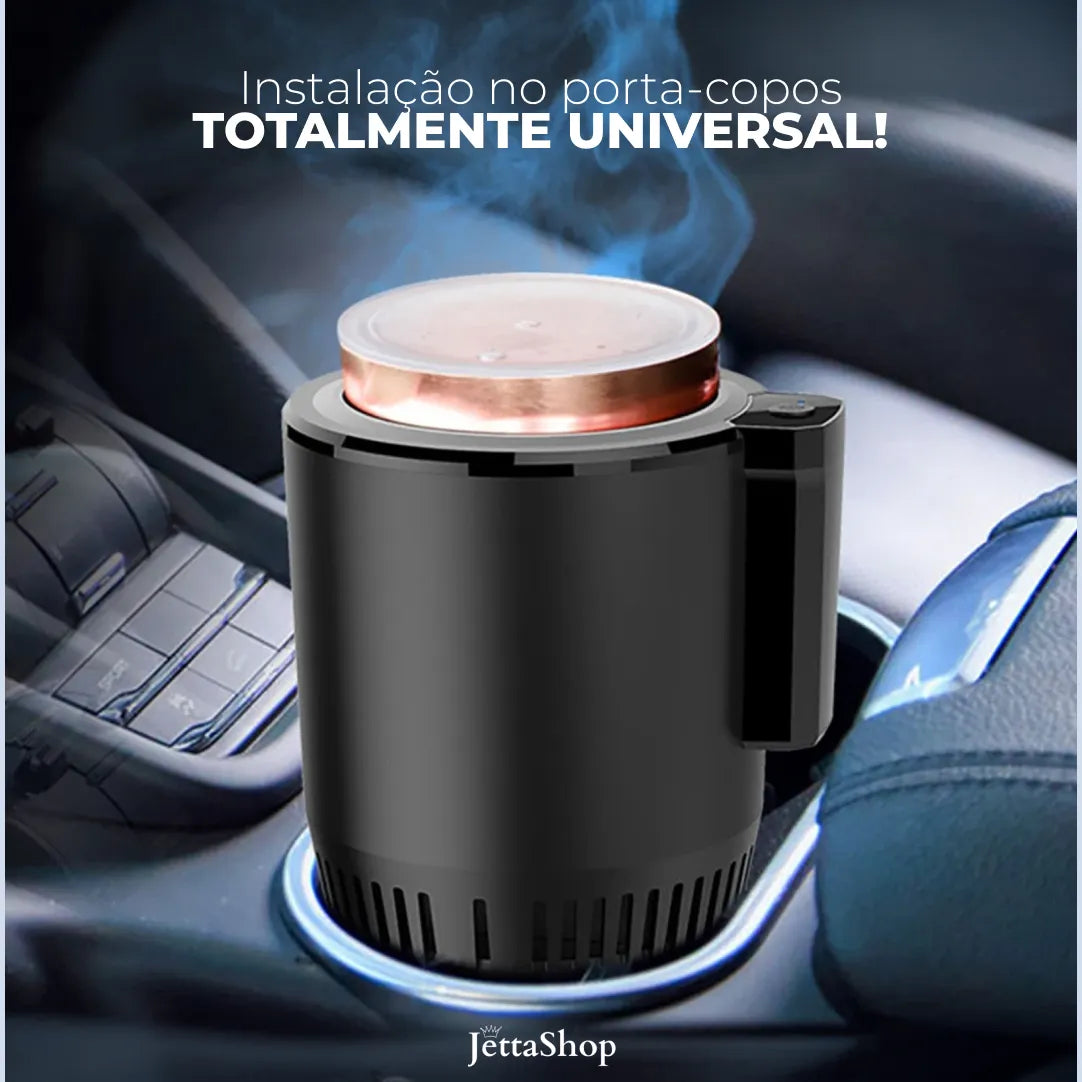 Suporte Térmico Universal para Copos e Garrafas Automotivo - Jetta ThermoCup™