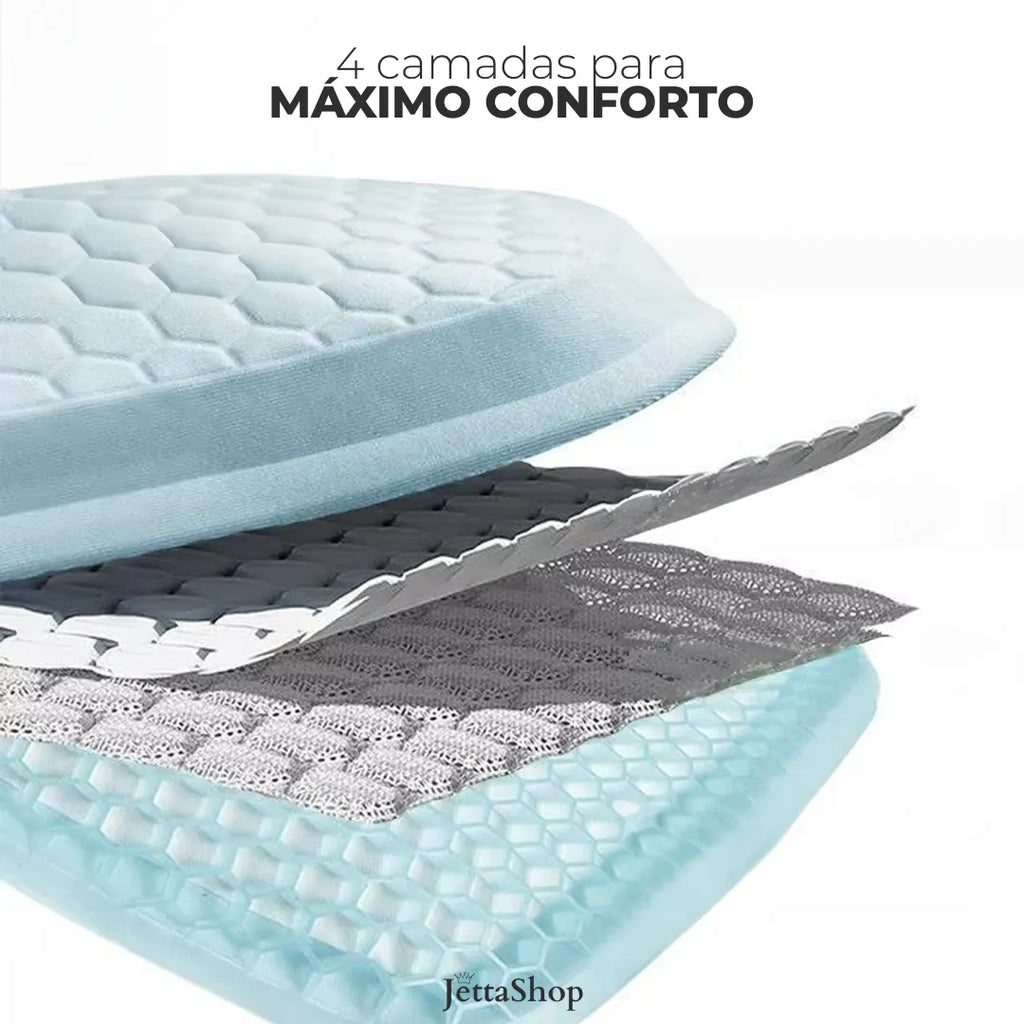 Almofada de Assento Automotivo Térmica e Universal - Jetta Freeze™ [ESTOQUE LIMITADO]