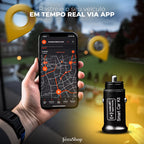 Mini Carregador e Rastreador GPS Automotivo para iPhone - SpotJetta™ [ESTOQUE LIMITADO]