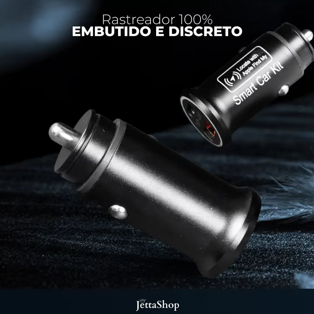 Mini Carregador e Rastreador GPS Automotivo para iPhone - SpotJetta™ [ESTOQUE LIMITADO]