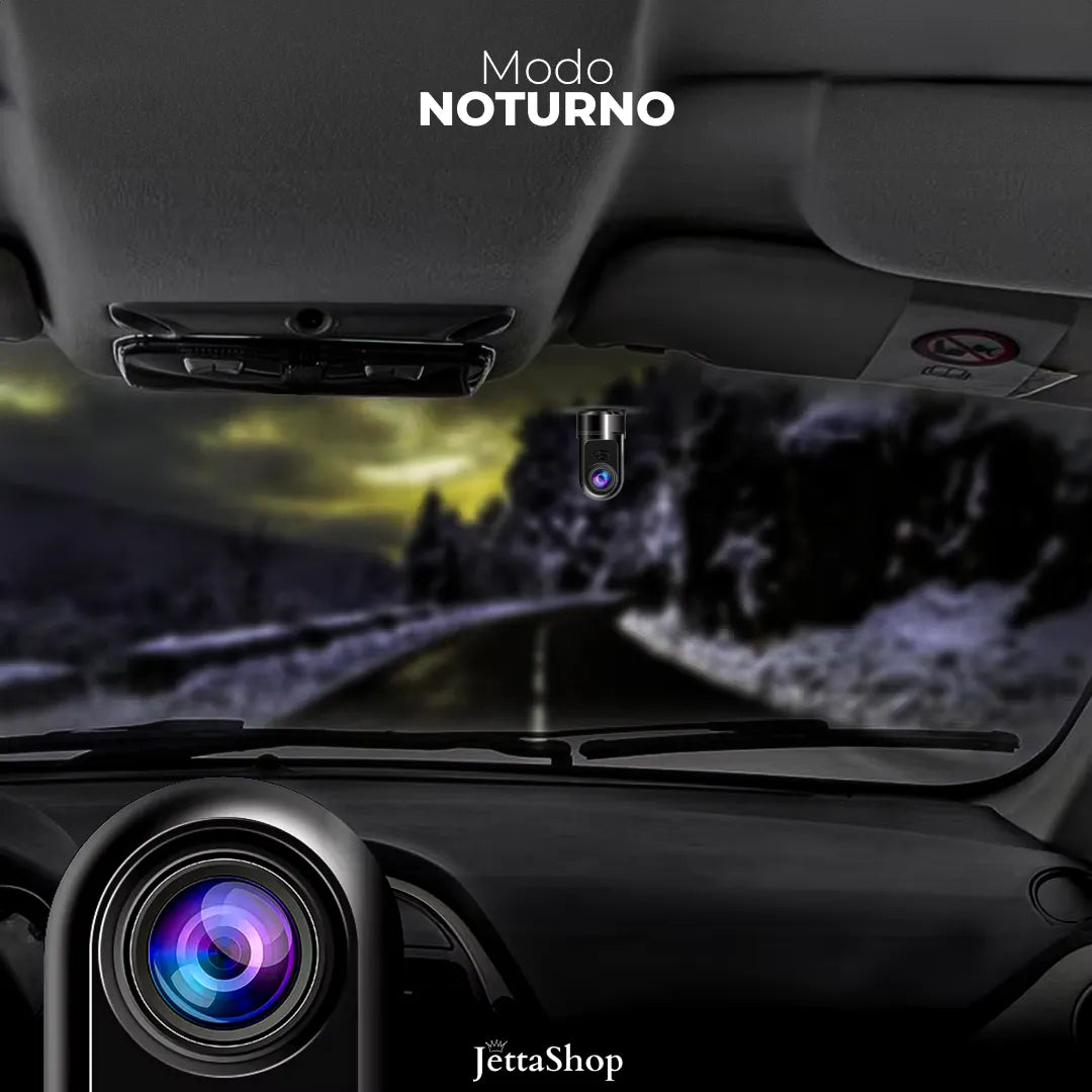 Câmera Automotiva com Rotação 360º - Jetta DashCam™ {PROMOÇÃO LIMITADA}
