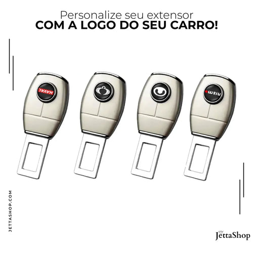 (COMPRE 1 LEVE 2) Extensor de Cinto de Segurança Personalizado - Jetta EasyBelt™ [ESPECIAL BLACK FRIDAY]