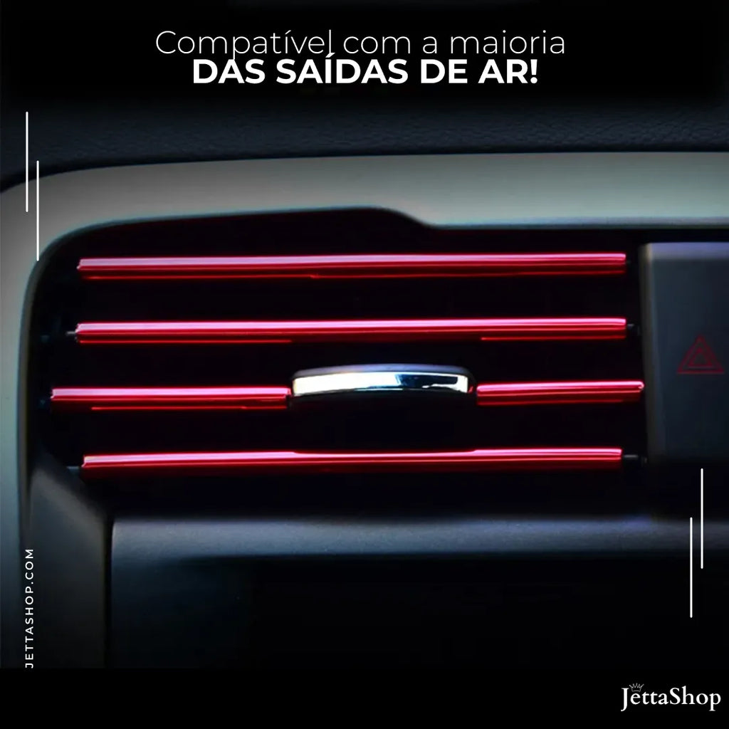Style Jetta Air™ - Tiras para Saída de Ar Universal Personalizadas [LIQUIDA NATAL]
