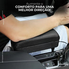 ArmJetta™ - Apoio de Braço Em Couro Ajustável com Porta Objetos Automotivo [ÚLTIMAS UNIDADES]