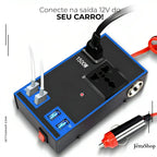 Inversor de Potência para Acendedor de Cigarro Automotivo Multiuso | Jetta ChargeInverter™