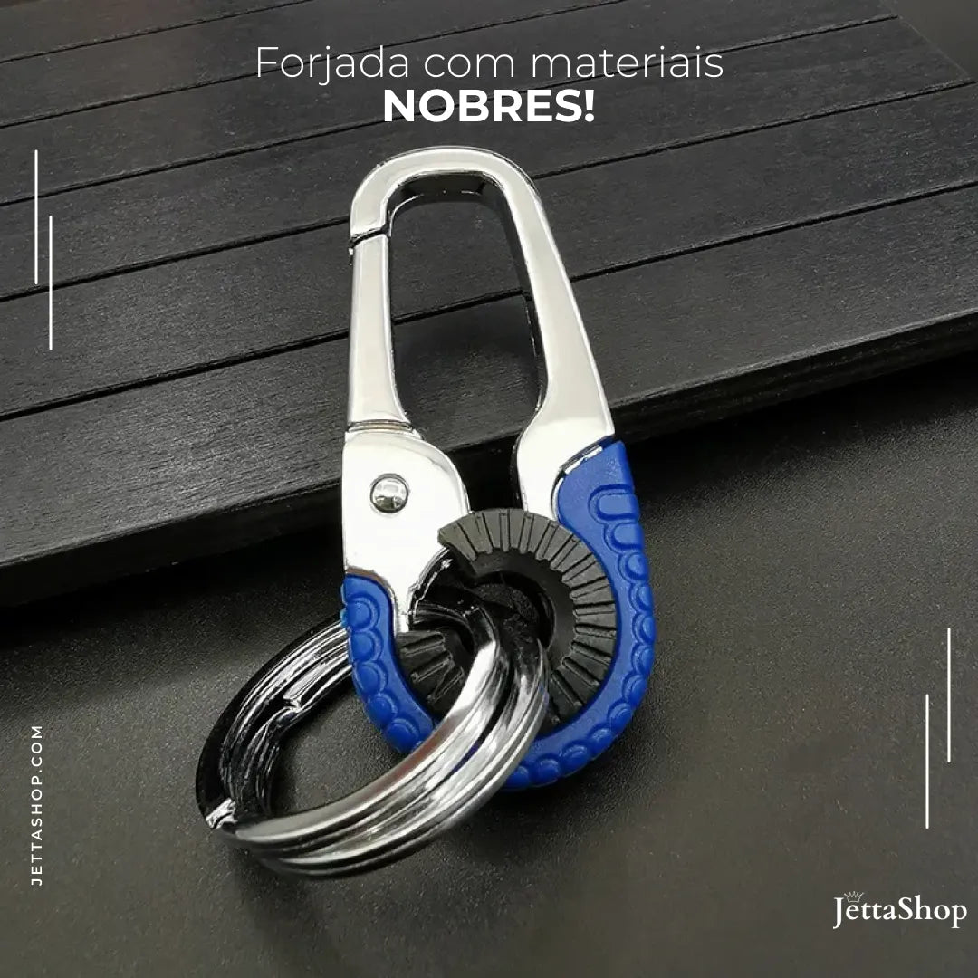 [PAGUE 1 LEVE 2] Chaveiro em Metal Forjado para Carros - Jetta MetalKey™