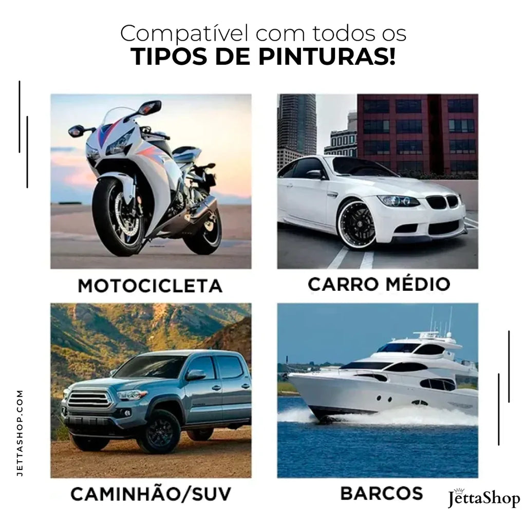 Spray de Renovação Cerâmico 3 em 1 - Jetta CeramicSpray™ [PROMOÇÃO LIMITADA]