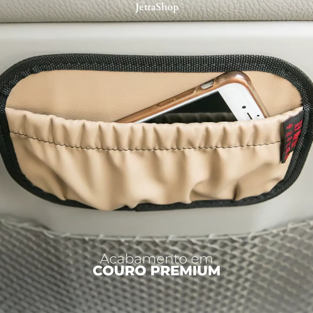 Jetta MiniBag™ - Porta Objetos em Couro Universal (PROMOÇÃO EXCLUSIVA)