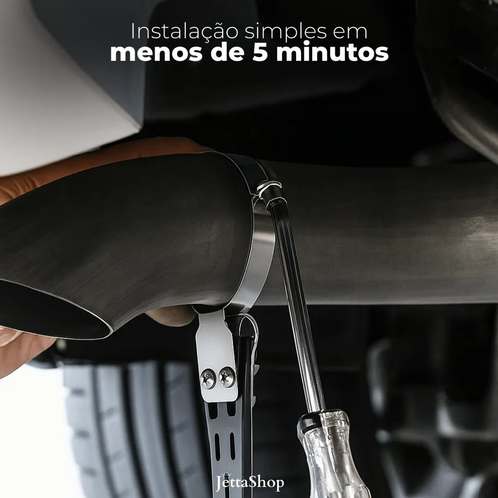 Jetta AntiShock™ - Fita Antiestática Veicular em Borracha Personalizada [PROTEÇÃO INVISÍVEL]