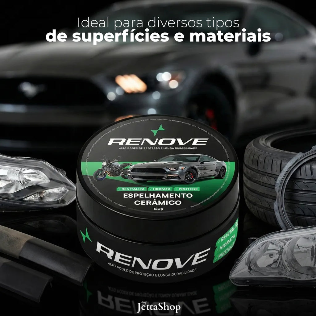 Cera de Renovação Cerâmica e Impermeabilizante 3 em 1 - Renove Jetta™ [ESTOQUE LIMITADO]