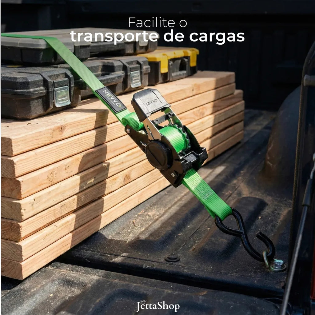 Cinta de Carga Retrátil Automática - StrapJetta™ [PAGUE 1 LEVE 2]