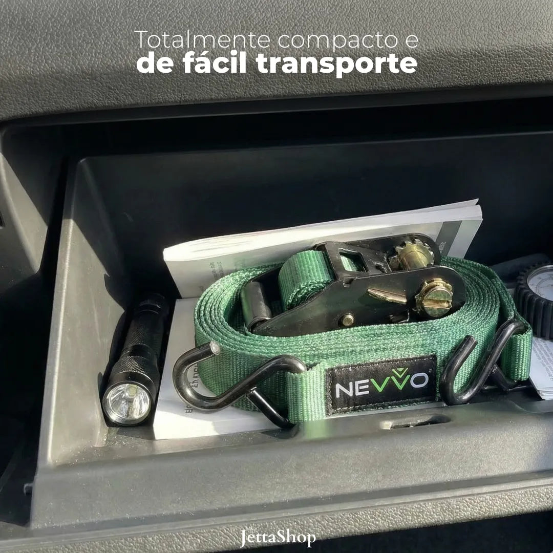 Cinta de Carga Retrátil Automática - StrapJetta™ [SEGURANÇA MÁXIMA]