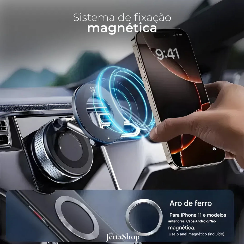 Suporte Magnético de Celular Universal - Jetta Neo™ (ESTOQUE LIMITADO)