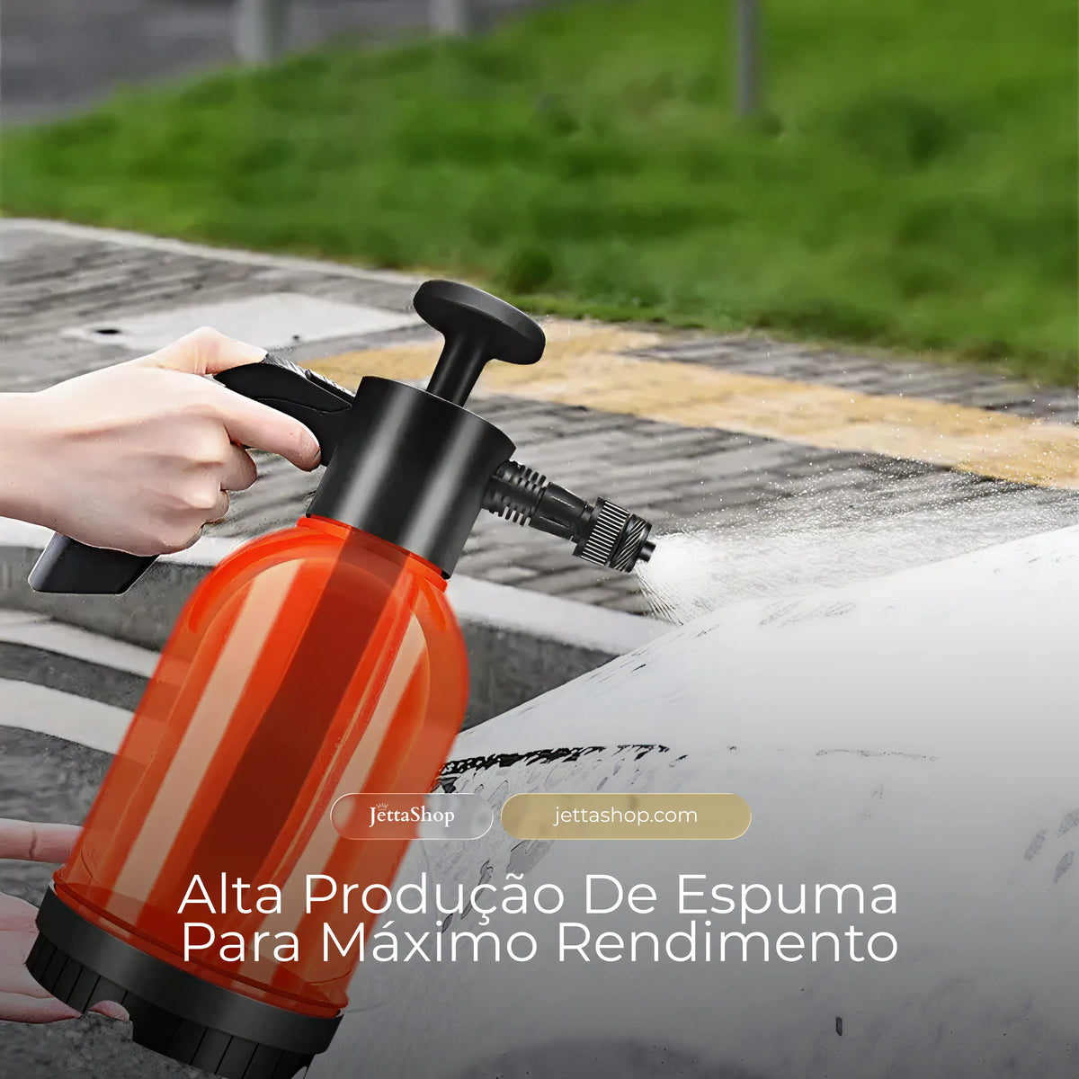 Jetta FoamPro™ - Snow Foam Manual para Lavagem Automotiva [ESTOQUE LIMITADO]