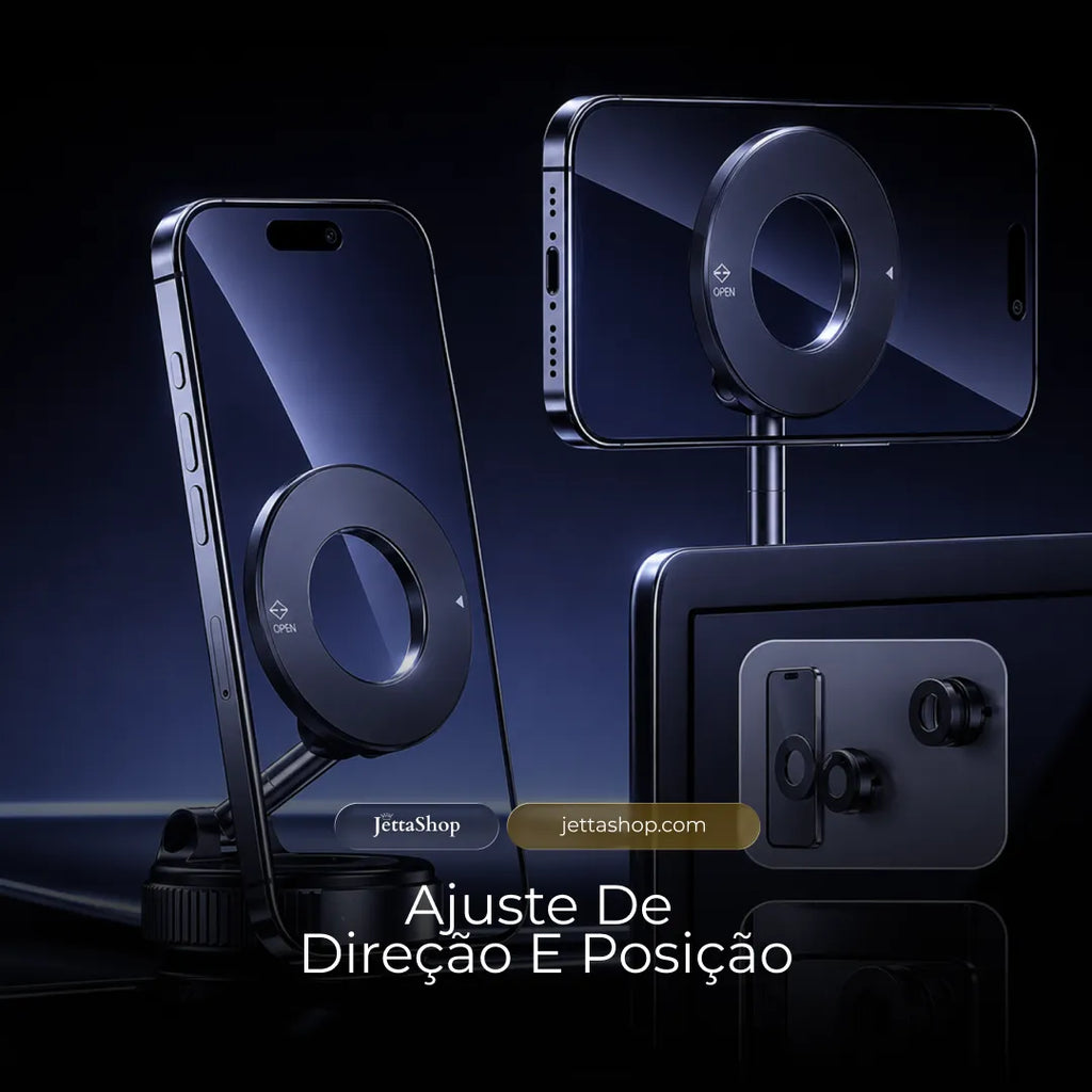 Suporte Magnético de Celular Universal - Jetta Neo™ {ESTOQUE LIMITADO}