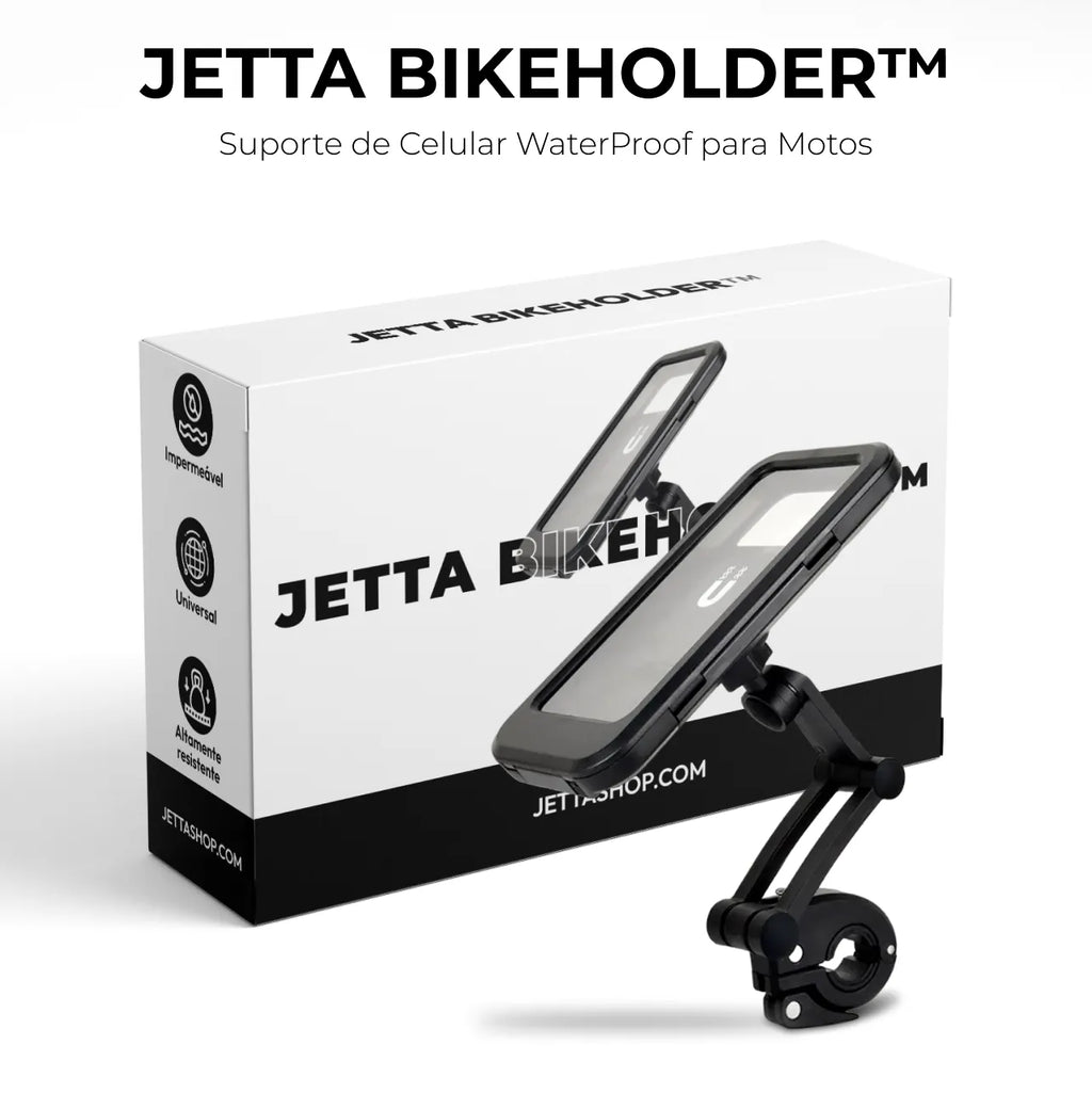 Suporte de Celular WaterProof para Motos - Jetta BikeHolder™ (ESTOQUE LIMITADO)